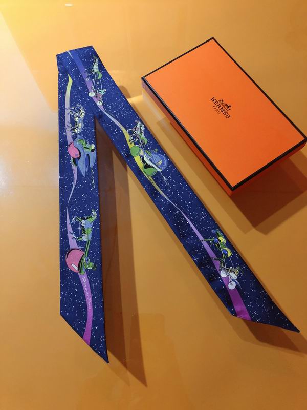 Hermes silk ribbon 5X86cm E51 (22)