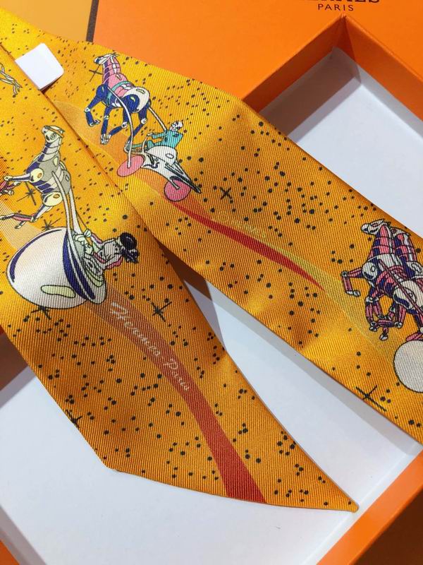 Hermes silk ribbon 5X86cm E51 (3)