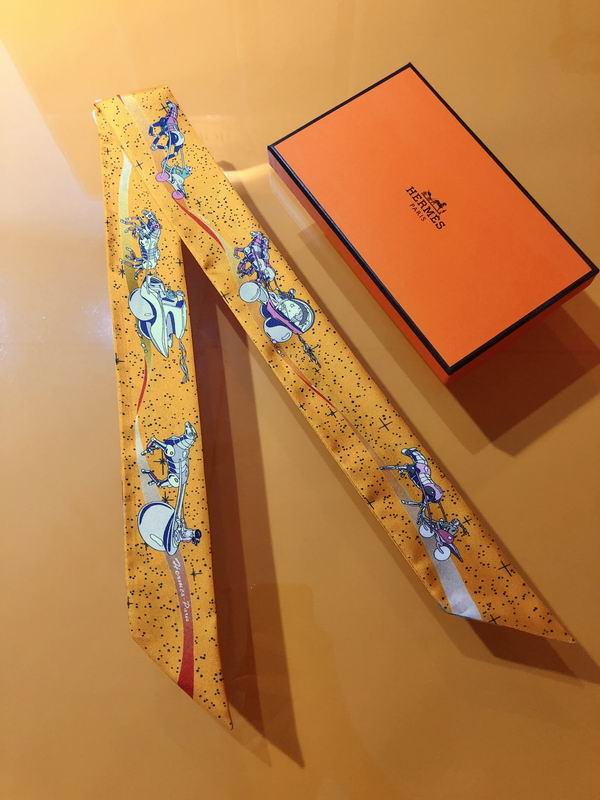 Hermes silk ribbon 5X86cm E51 (6)