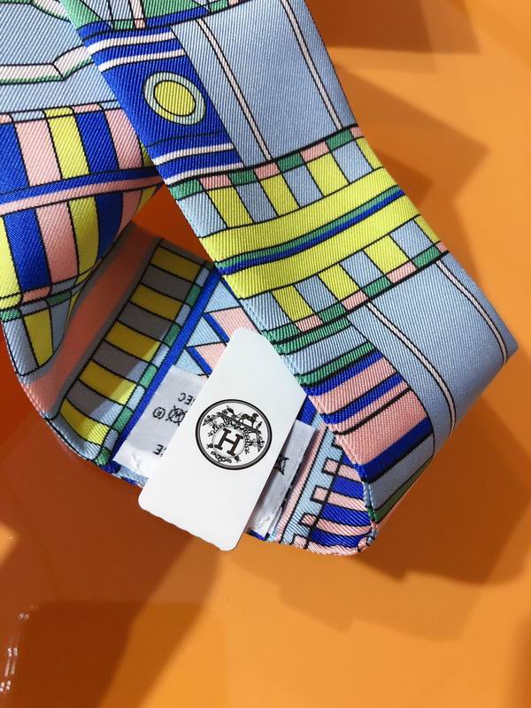 Hermes silk ribbon 5X86cm E75 (13)