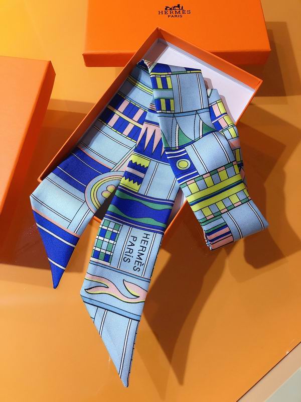 Hermes silk ribbon 5X86cm E75 (14)