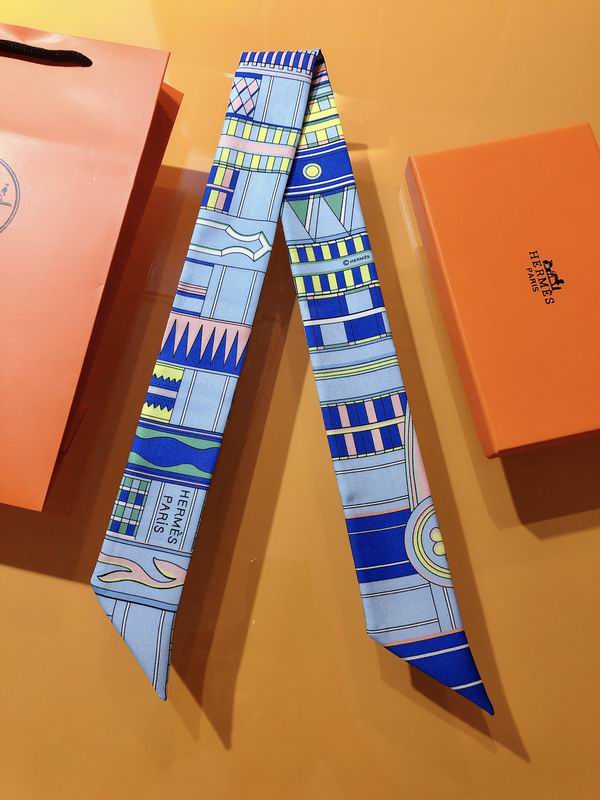 Hermes silk ribbon 5X86cm E75 (15)