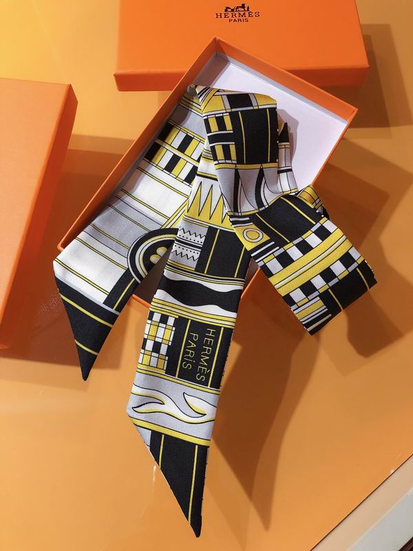 Hermes silk ribbon 5X86cm E75 (23)