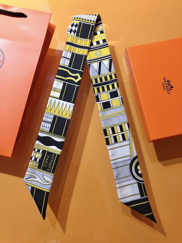 Hermes silk ribbon 5X86cm E75 (24)