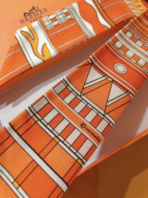 Hermes silk ribbon 5X86cm E75 (3)