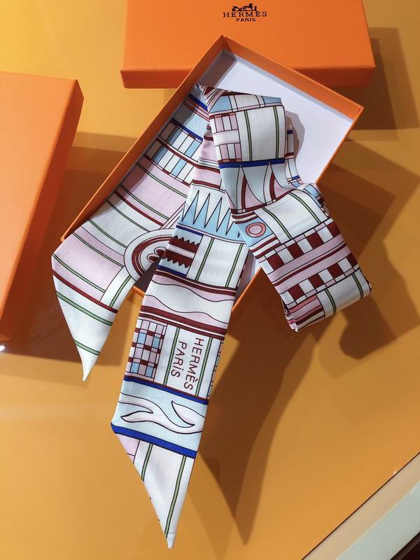 Hermes silk ribbon 5X86cm E75 (32)