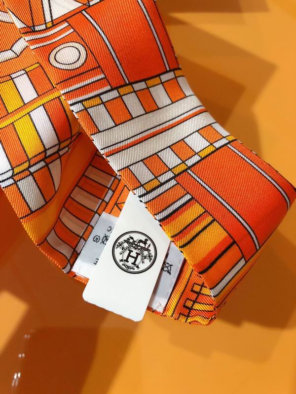 Hermes silk ribbon 5X86cm E75 (4)