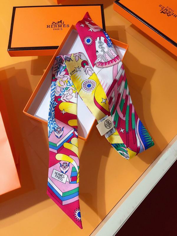 Hermes silk ribbon 5X86cm E76 (24)