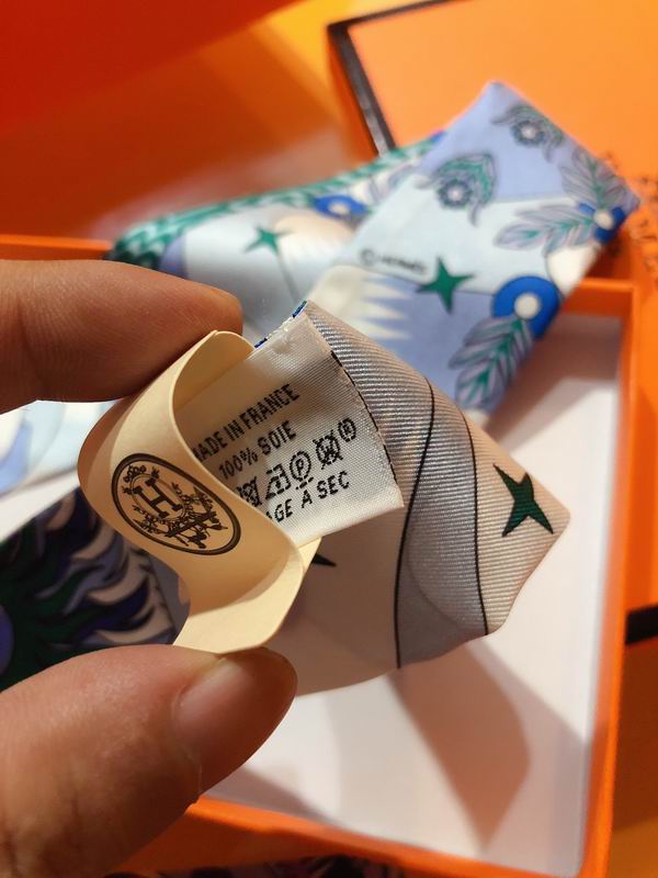 Hermes silk ribbon 5X86cm E76 (3)