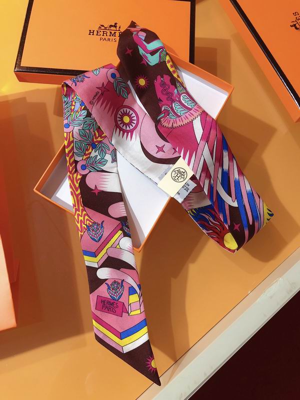 Hermes silk ribbon 5X86cm E76 (33)