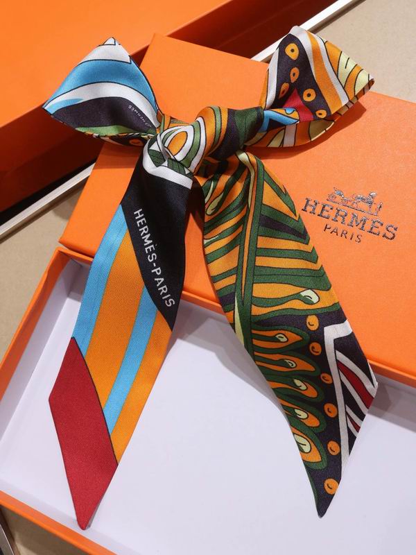 Hermes silk ribbon 5X86cm E77 (15)