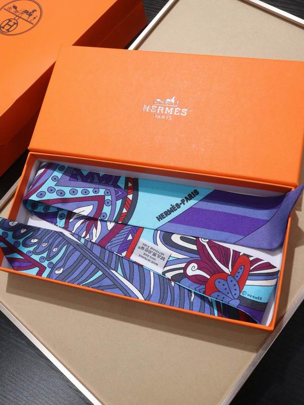 Hermes silk ribbon 5X86cm E77 (19)
