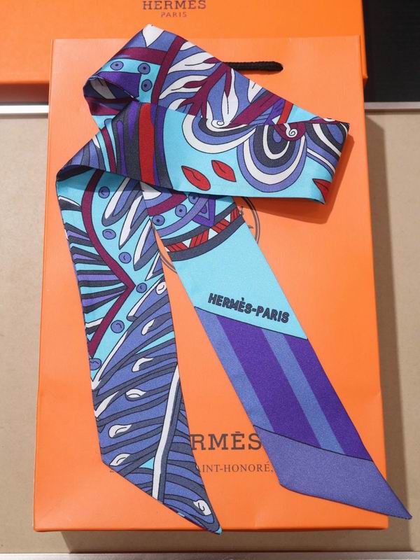 Hermes silk ribbon 5X86cm E77 (24)
