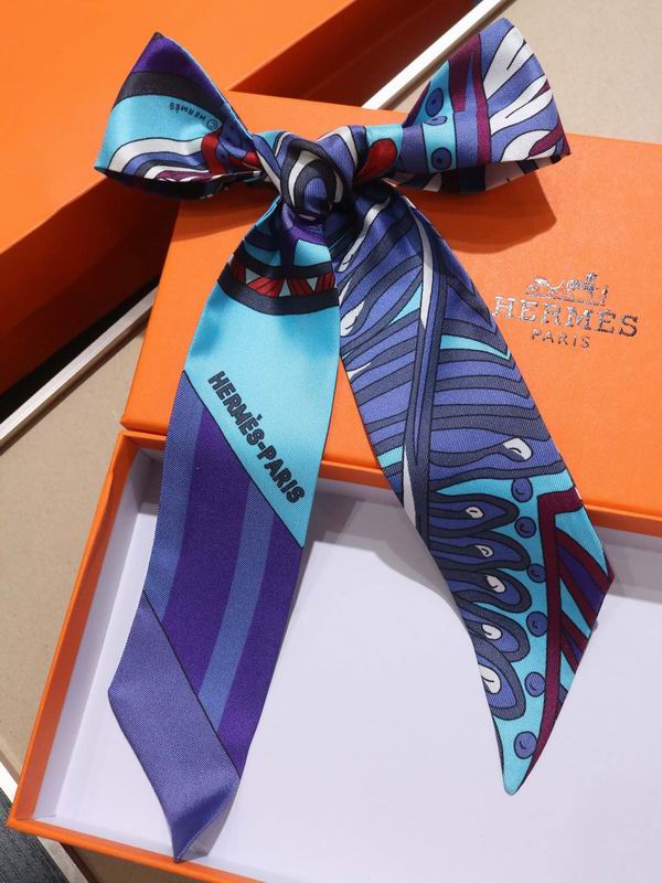 Hermes silk ribbon 5X86cm E77 (25)