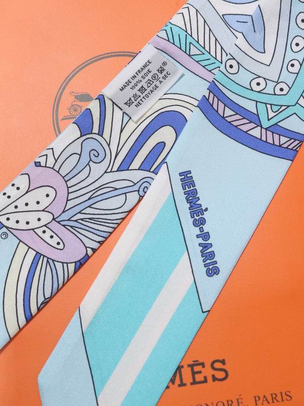 Hermes silk ribbon 5X86cm E77 (4)