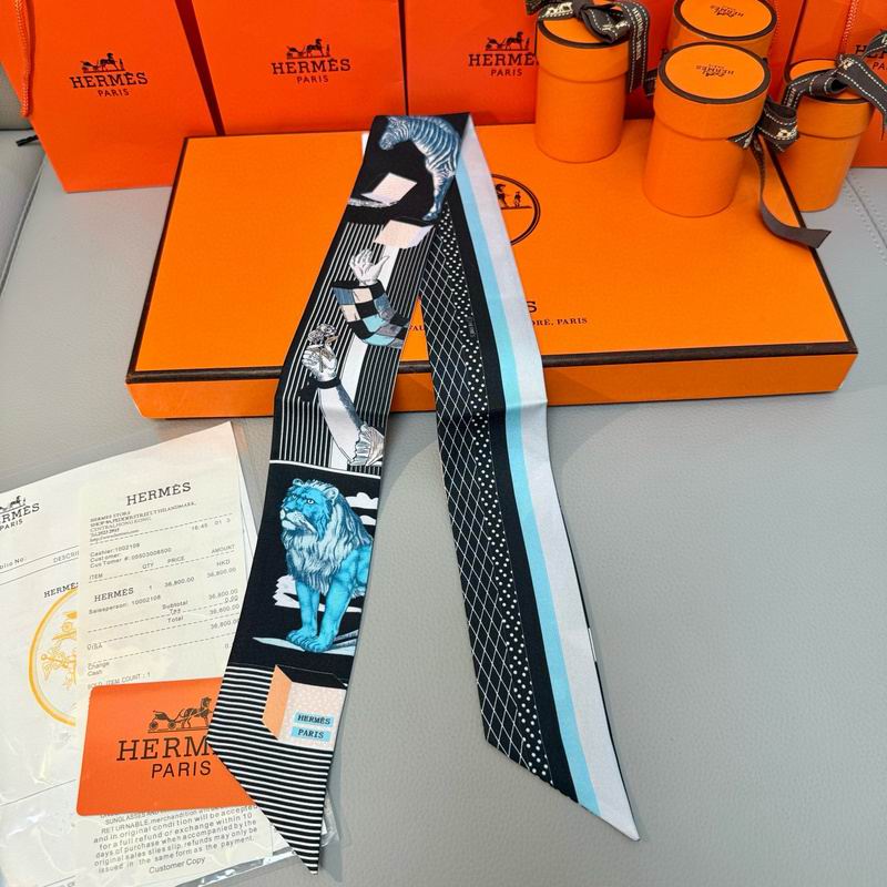 Hermes silk ribbon hm (302)