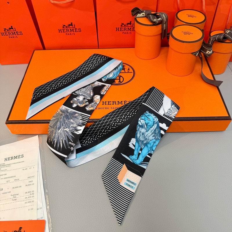 Hermes silk ribbon hm (303)