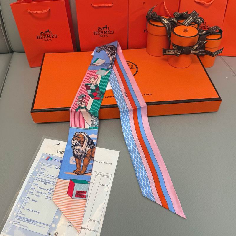 Hermes silk ribbon hm (308)