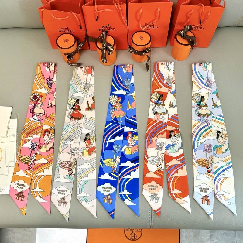 Hermes silk ribbon hm (311)