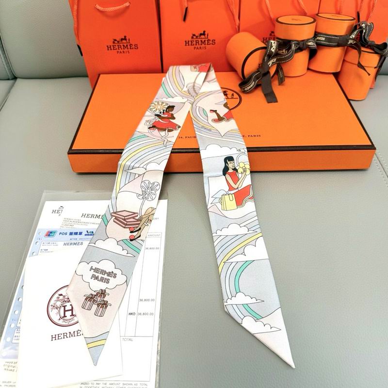 Hermes silk ribbon hm (312)