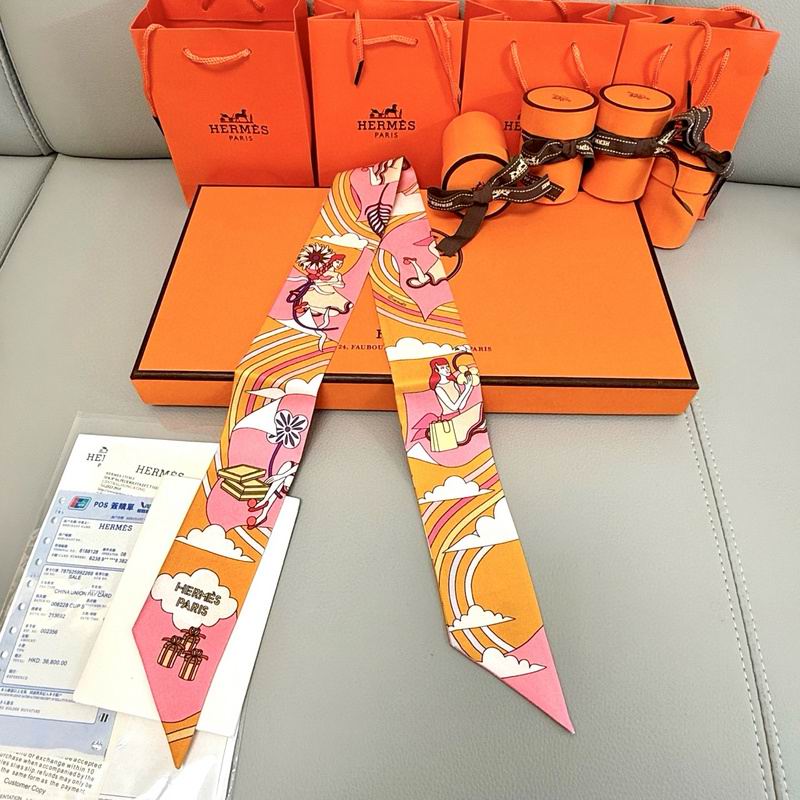 Hermes silk ribbon hm (315)