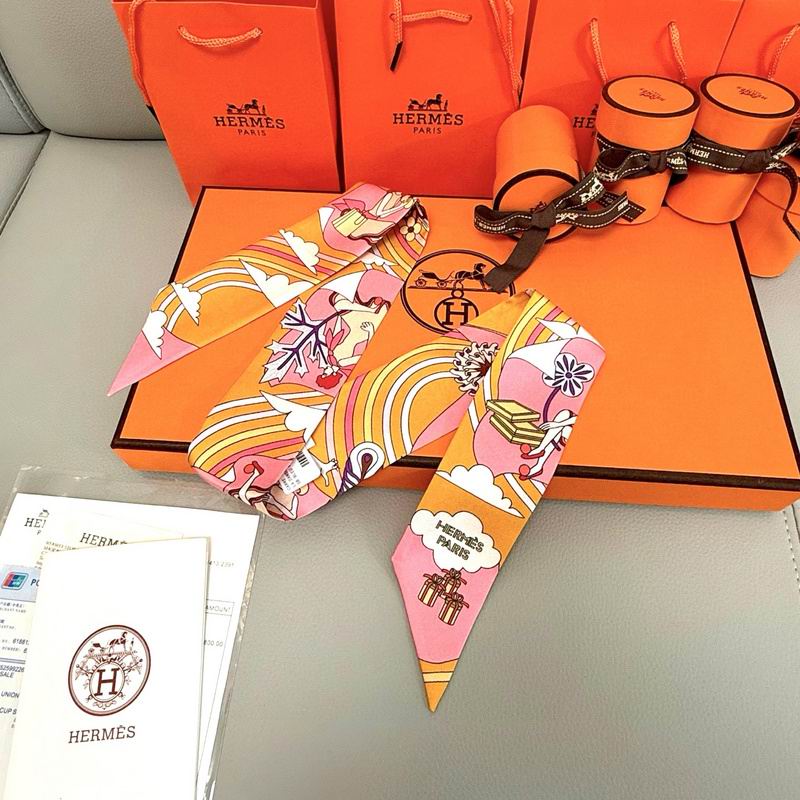 Hermes silk ribbon hm (316)