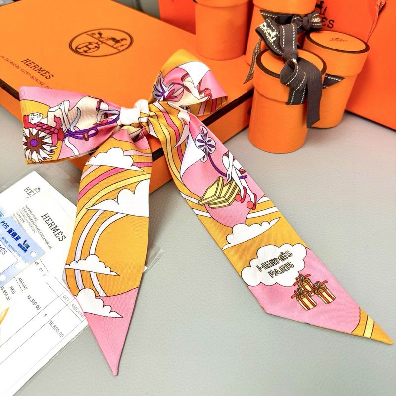 Hermes silk ribbon hm (317)