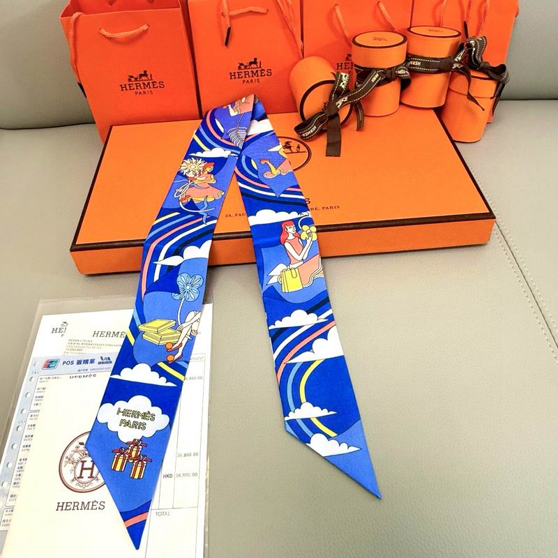 Hermes silk ribbon hm (318)