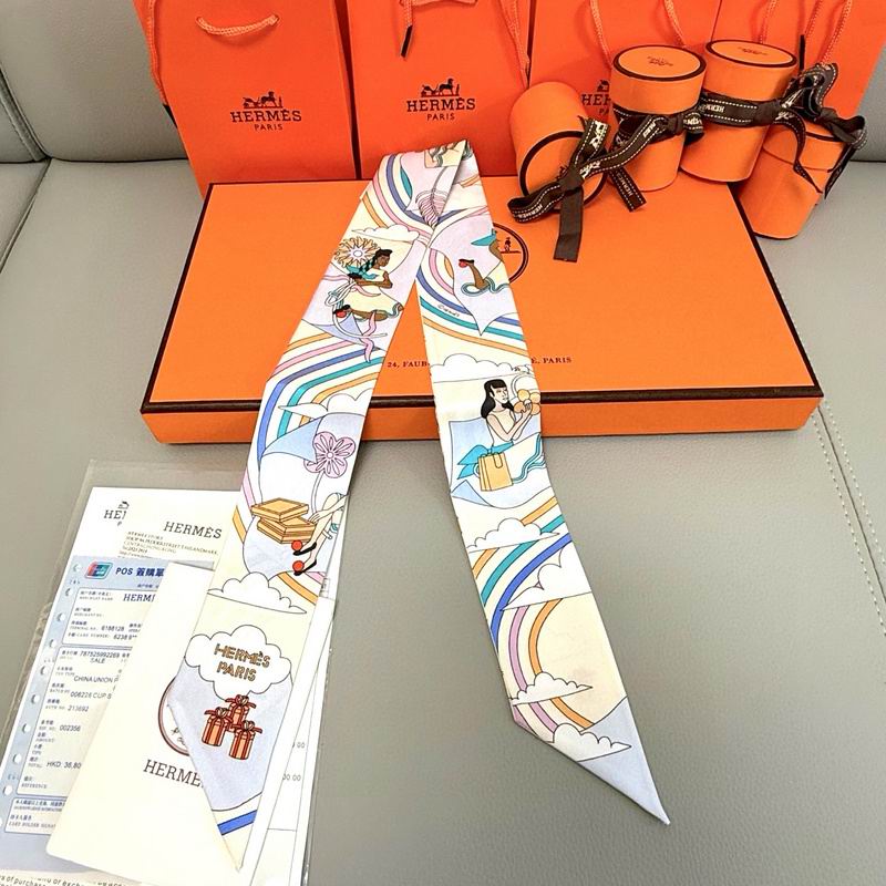 Hermes silk ribbon hm (321)