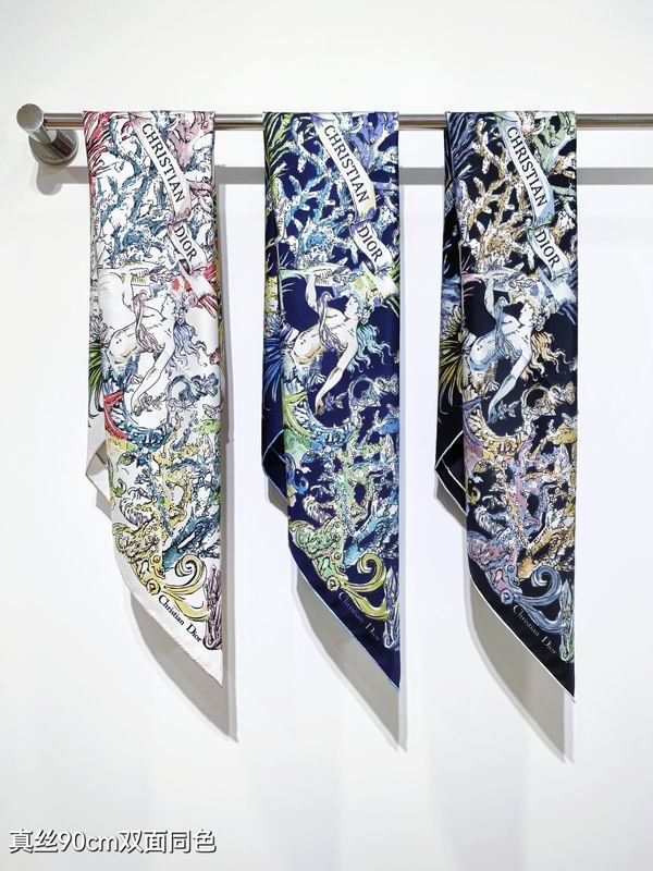 Hermes silk scarf 90X90cm E02 (1)