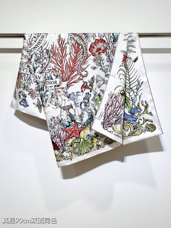 Hermes silk scarf 90X90cm E02 (13)