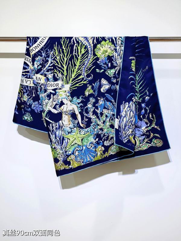 Hermes silk scarf 90X90cm E02 (3)