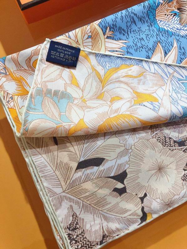 Hermes silk scarf 90X90cm E23 (14)