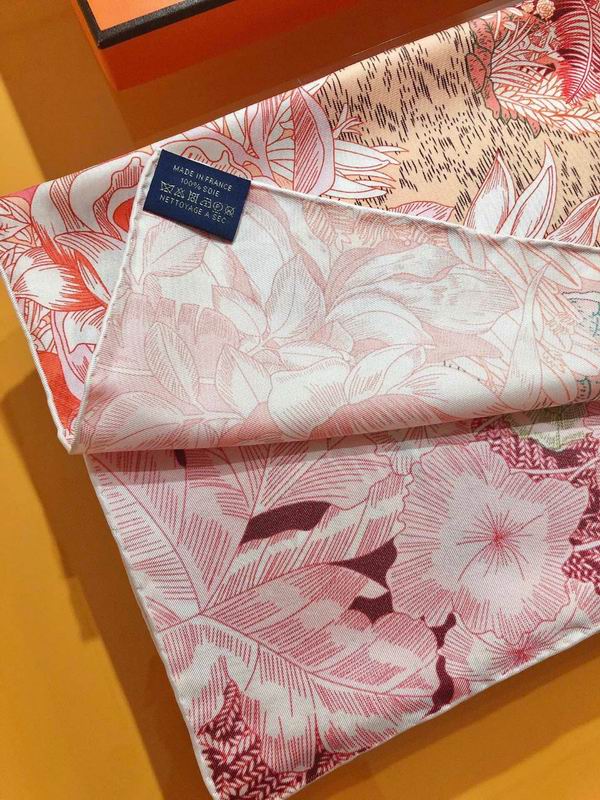 Hermes silk scarf 90X90cm E23 (5)