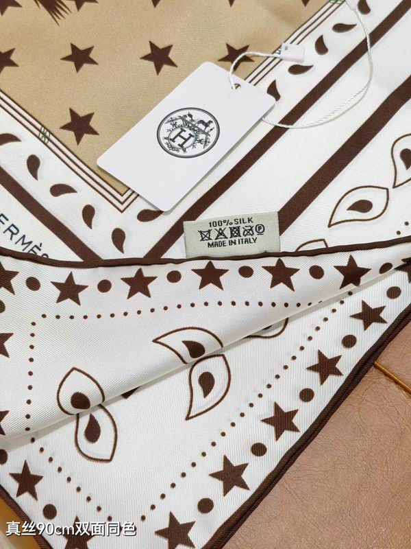 Hermes silk scarf 90X90cm E41 (5)