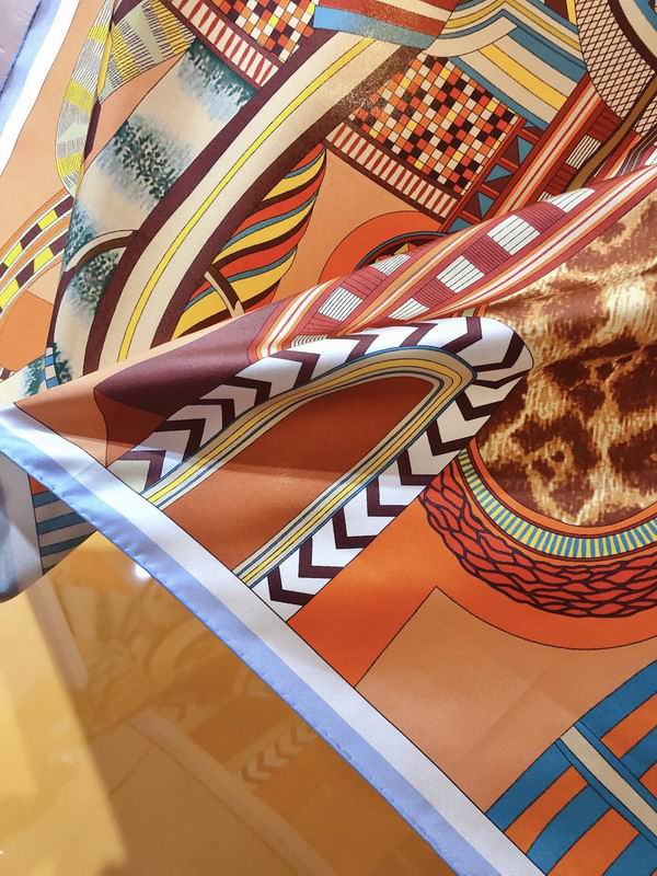 Hermes silk scarf 90X90cm E90 (13)