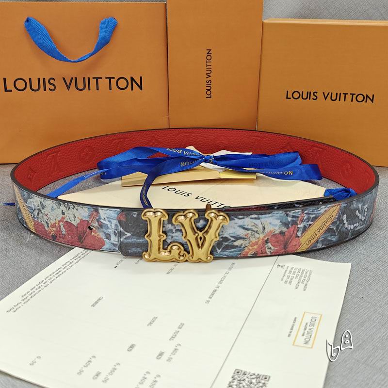 LV belt 38mmX90-125cm lb (52)