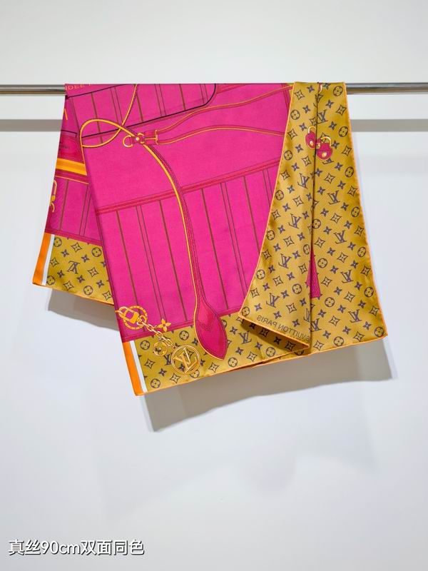 LV silk Scarf 90X90cm E199 (24)