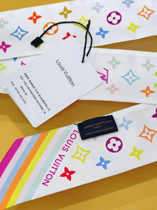 LV silk ribbon 5X120cm E10 (9)