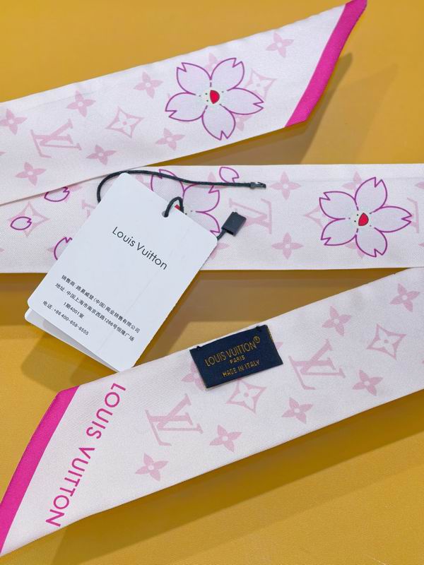 LV silk ribbon 5X120cm E74 (3)