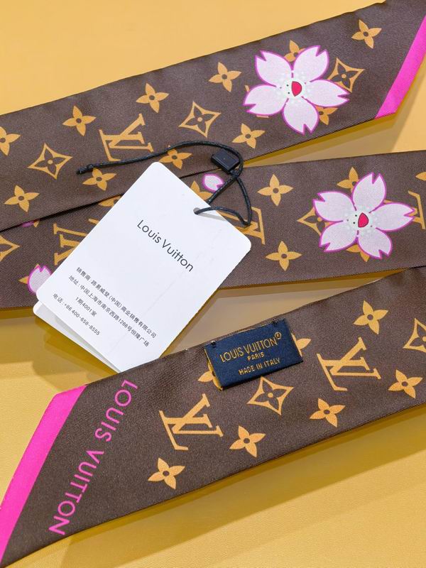 LV silk ribbon 5X120cm E74 (9)