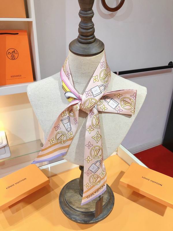 LV silk ribbon 5X120cm E86 (1)