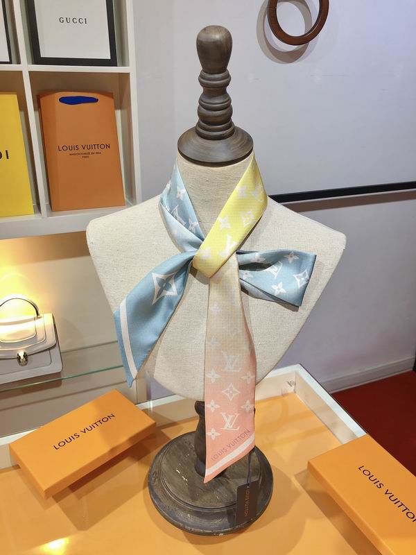 LV silk ribbon 5X120cm E88 (1)