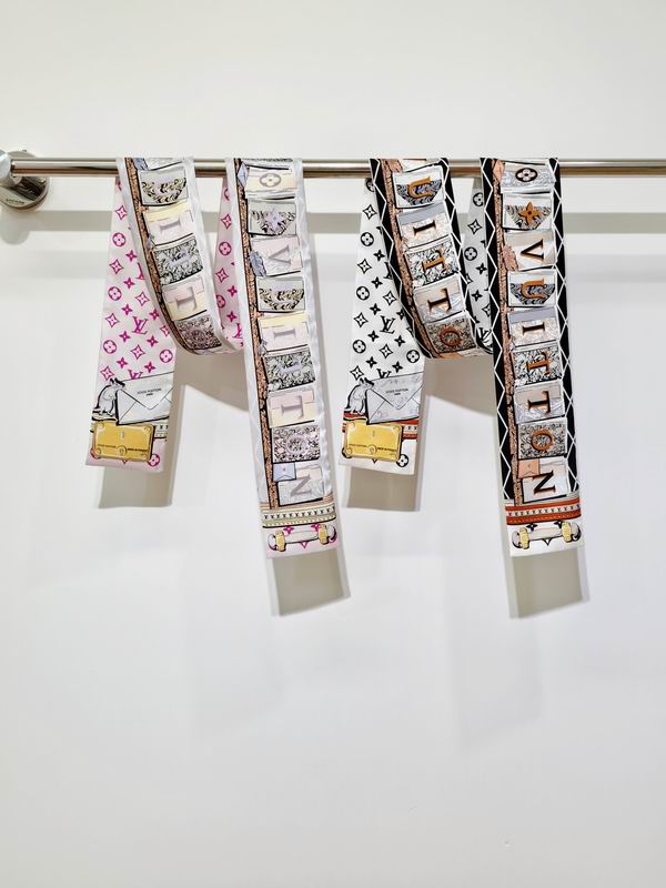 LV silk ribbon 8X120cm E09 (1)