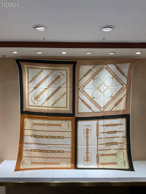 Scarf 140X140cm（高版本） 70%羊绒 30%真丝 E (45)