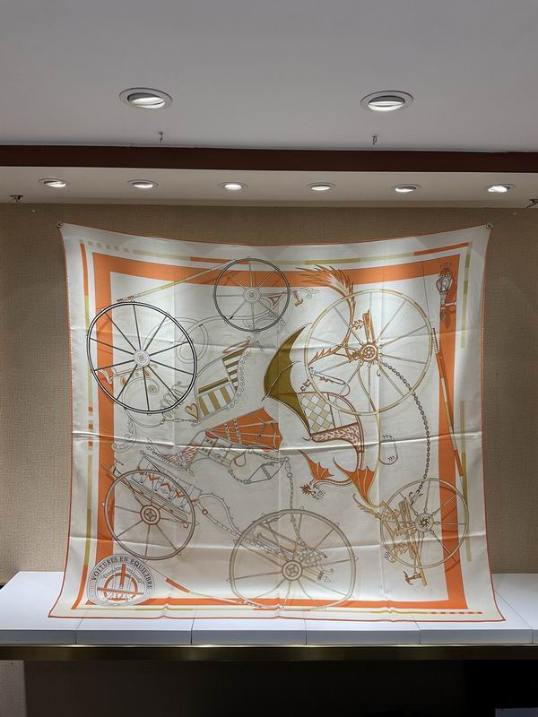 Scarf 140X140cm（高版本） 70%羊绒 30%真丝 E (48)