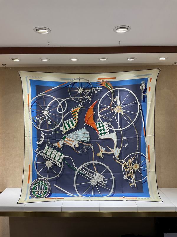 Scarf 140X140cm（高版本） 70%羊绒 30%真丝 E (54)