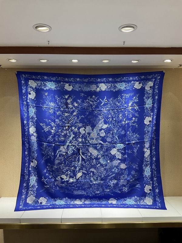 Scarf 140X140cm（高版本） 70%羊绒 30%真丝 E (57)
