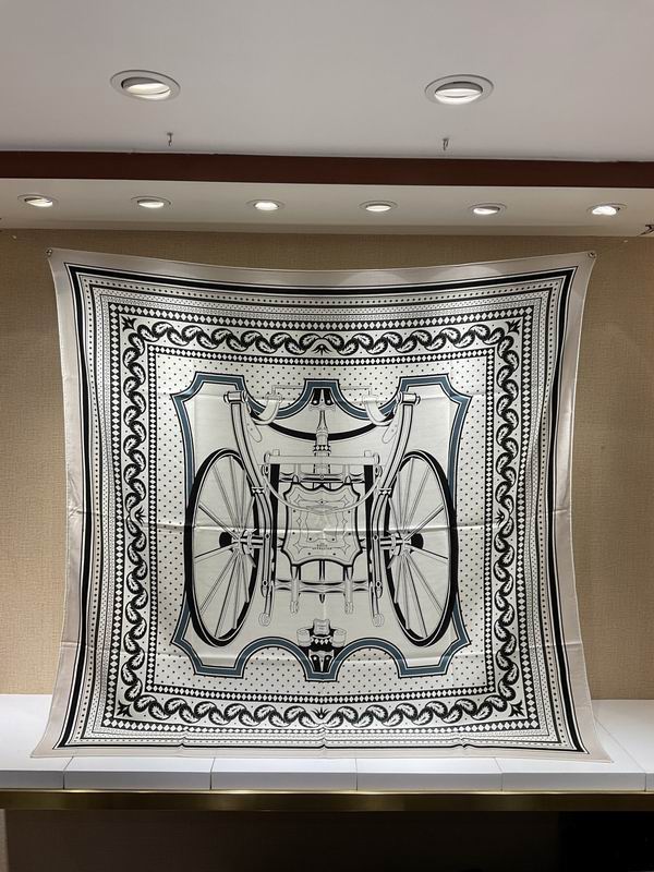 Scarf 140X140cm（高版本） 70%羊绒 30%真丝 E (59)