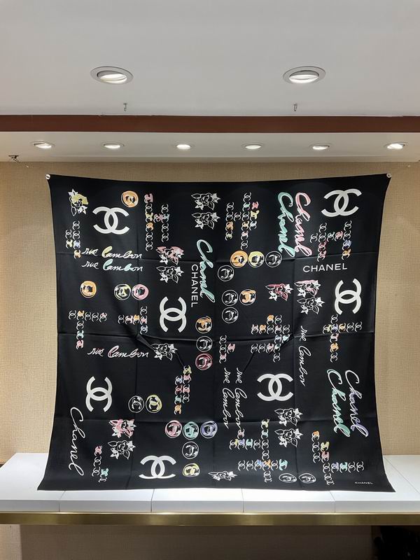 Scarf 140X140cm（高版本） 70%羊绒 30%真丝 E (63)